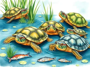 Alimentazione Tartarughe Azzannatrici: Cosa Mangiano?