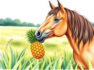 Ananas per Cavalli: Guida Completa a Benefici e Rischi