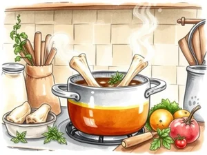 Brodo di Ossa per Cani: Ricetta Fatta in Casa