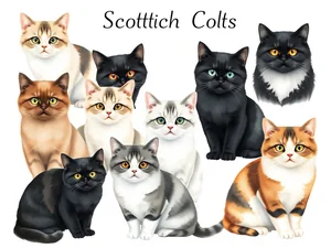 Colori del Scottish Fold: Guida ai Colori del Mantello