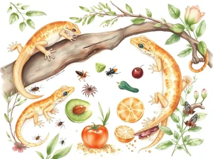 Cosa Mangiano i Gechi? Guida alla Dieta e Alimentazione
