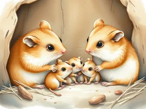 Criceti che mangiano i cuccioli: perché succede?