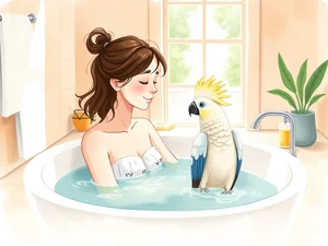 Fare il Bagno al Calopsitta: Guida Passo Passo