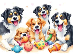 Giocattoli squittenti: perché i cani li amano?