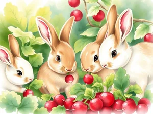 I conigli possono mangiare i ravanelli? Rischi e benefici