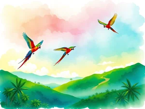 I Pappagalli Migrano? Scopri le Rotte e le Abitudini