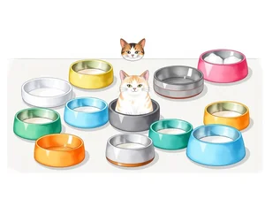 Le 9 Migliori Ciotole Moderne per Gatti nel 2024