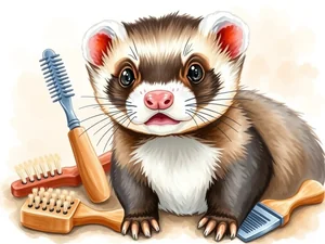 Muta del furetto: Guida completa alla cura del pelo
