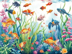 Oltre i Pesci: Alternative per un Acquario Vivace