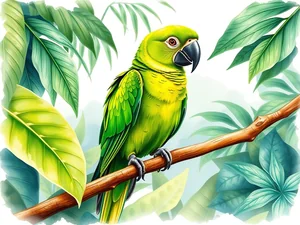 Pappagallo Amazzone Farinosa: Caratteristiche e Cura