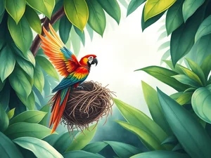 Pappagallo volato via: tornerà a casa?