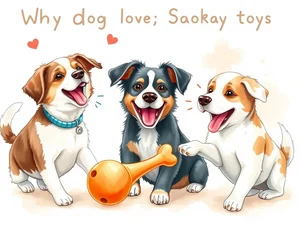Perché i cani amano i giochi che squittiscono?