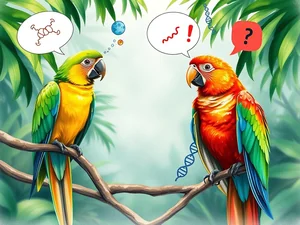Perché i pappagalli parlano? La scienza del linguaggio