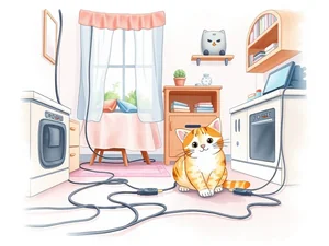 Proteggere i Gatti dai Cavi: Guida Sicurezza Domestica