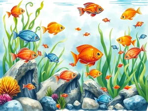 Quanti pesci in acquario? Guida al popolamento sicuro