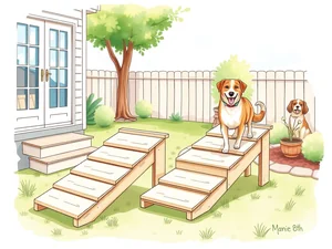 Rampe e Scale per Cani Fai da Te: Guida Passo Passo