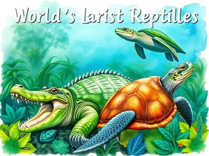 Rettili Più Grandi del Mondo: Dimensioni e Curiosità