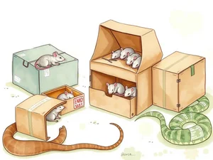 Spedire Topi Vivi per Serpenti: Si Può Fare?