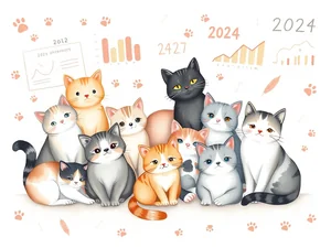 Statistiche sui Gatti: Dati e Curiosità 2024