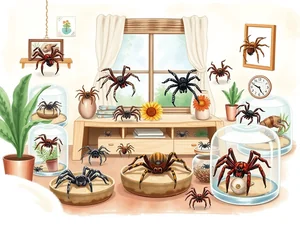 Tarantole domestiche: guida completa