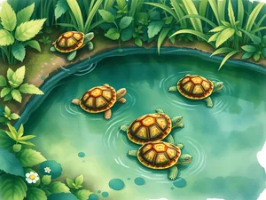 Tartarughe di terra: sanno nuotare?