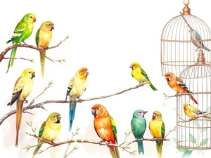 Uccelli Domestici: Guida alla Scelta e Cura